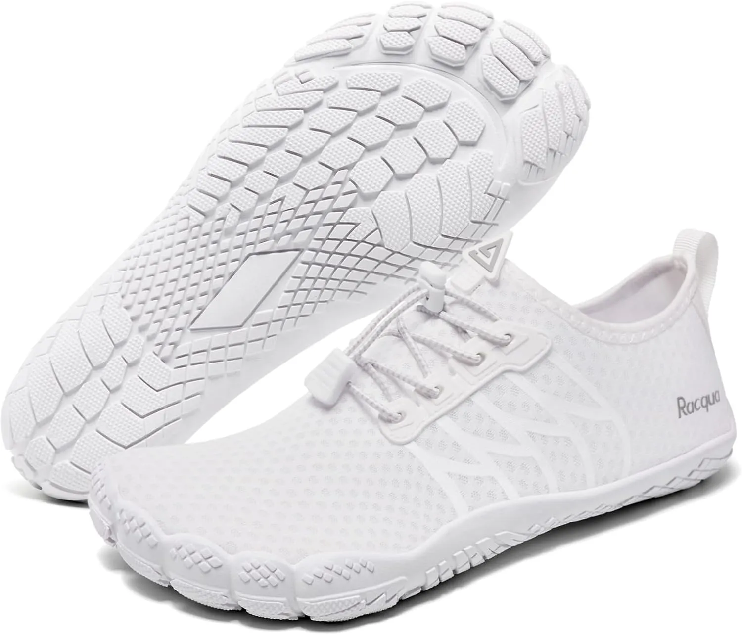 Racqua Water Shoes Quick-Dry Swim Shoes Breathable Lightweight Beach Shoes Pool Barefoot Aqua for Women Men