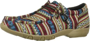 ROPER Women's Chillin Aztec Shoe Moccasin