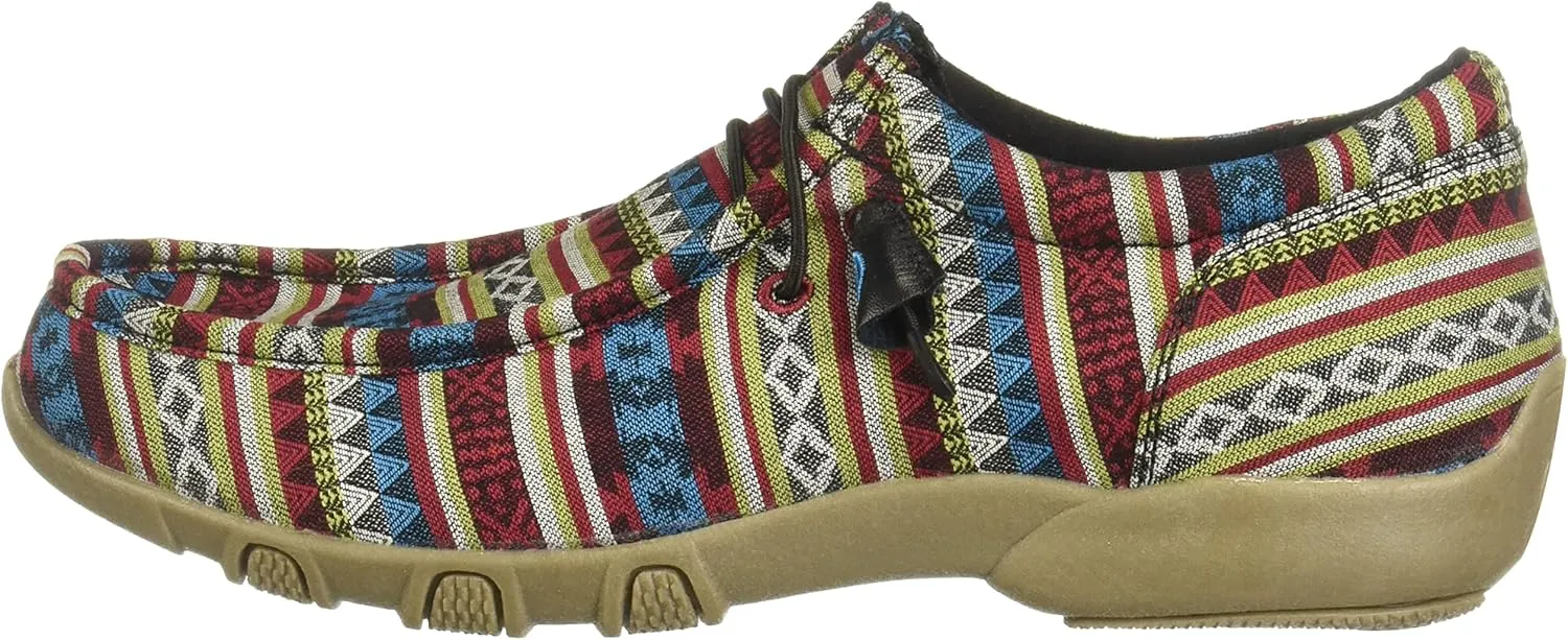 ROPER Women's Chillin Aztec Shoe Moccasin
