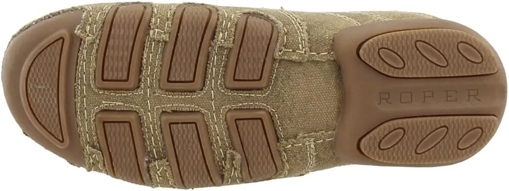 ROPER Womens Daisy Southwest Slip On Flats Casual - Beige