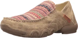 ROPER Womens Daisy Southwest Slip On Flats Casual - Beige