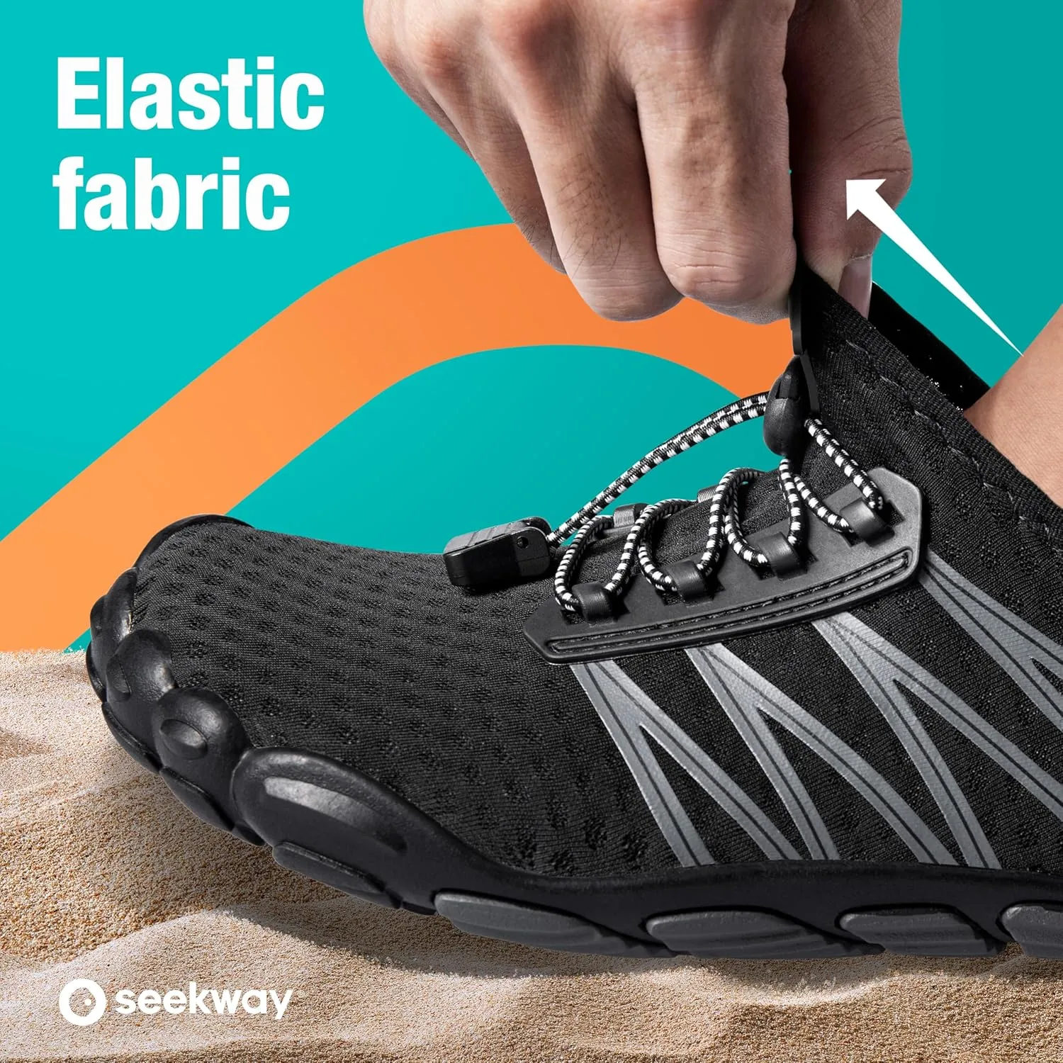 SEEKWAY Water Shoes Men Women Adult Quick-Dry Aqua Sock Barefoot for Beach Swim River Pool Lake Hiking Kayaking Surfing