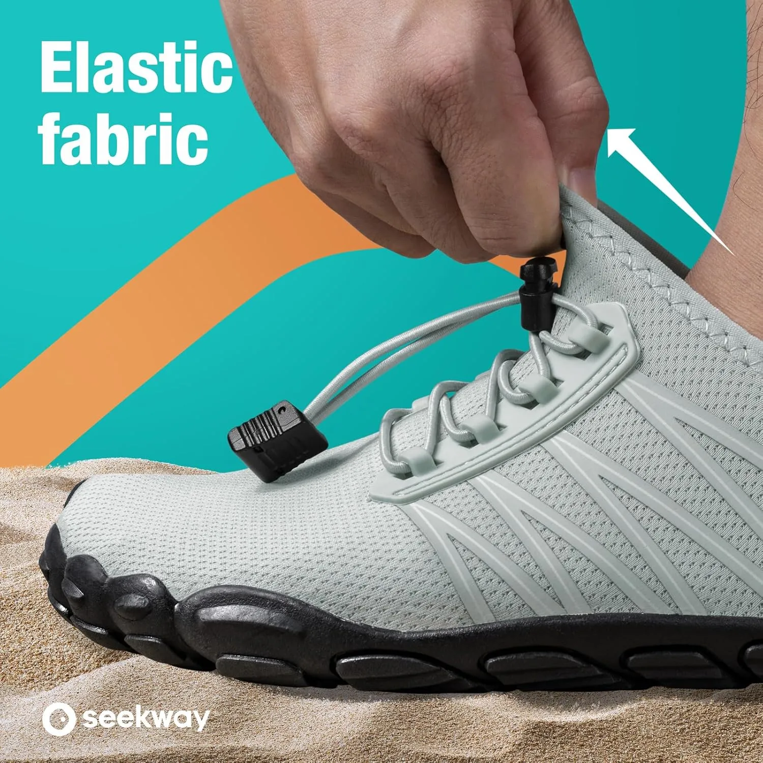 SEEKWAY Water Shoes Men Women Adult Quick-Dry Aqua Sock Barefoot for Beach Swim River Pool Lake Hiking Kayaking Surfing
