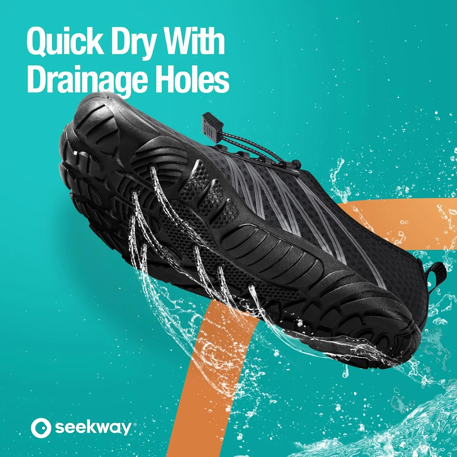 SEEKWAY Water Shoes Men Women Adult Quick-Dry Aqua Sock Barefoot for Beach Swim River Pool Lake Hiking Kayaking Surfing