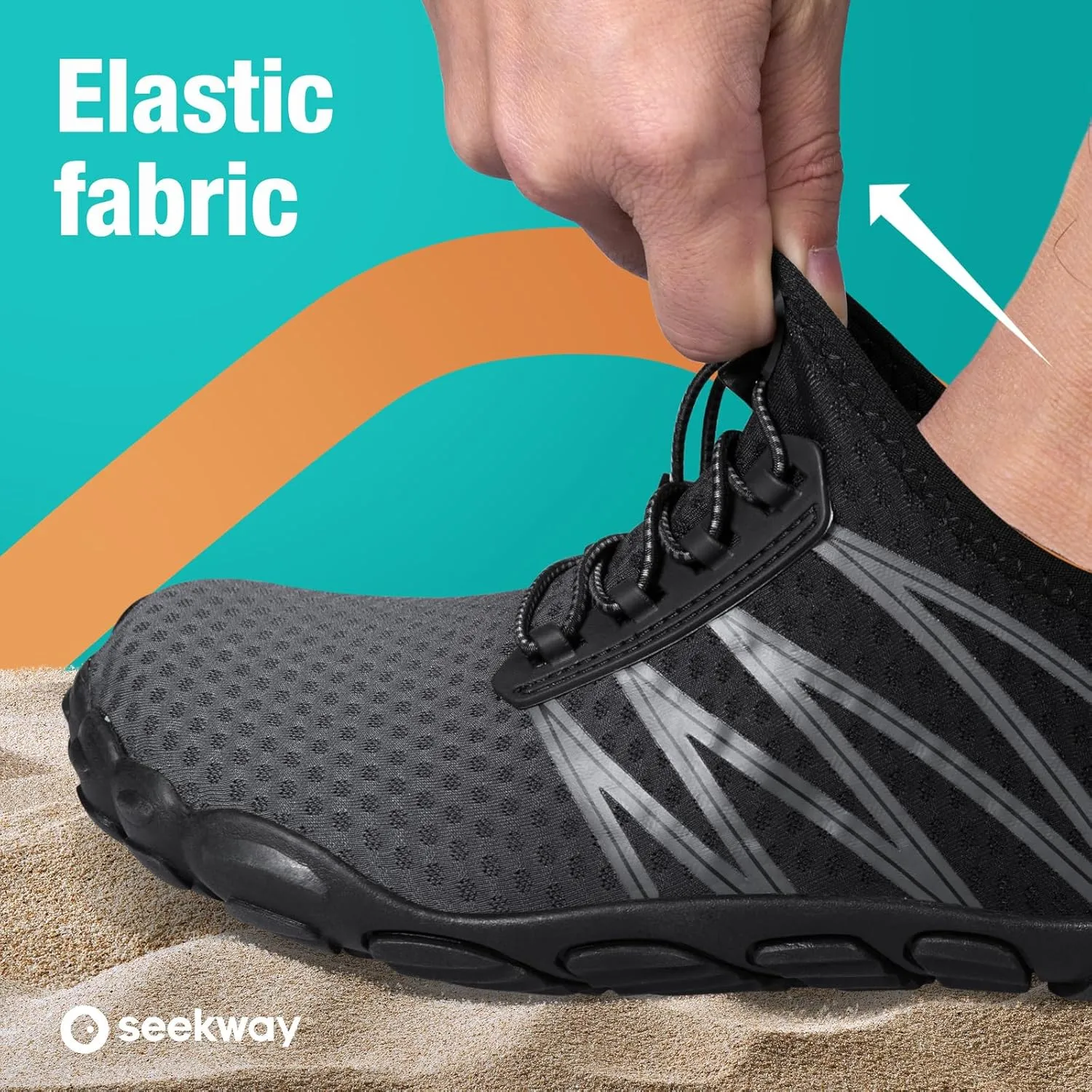 SEEKWAY Water Shoes Men Women Adult Quick-Dry Aqua Sock Barefoot for Beach Swim River Pool Lake Hiking Kayaking Surfing