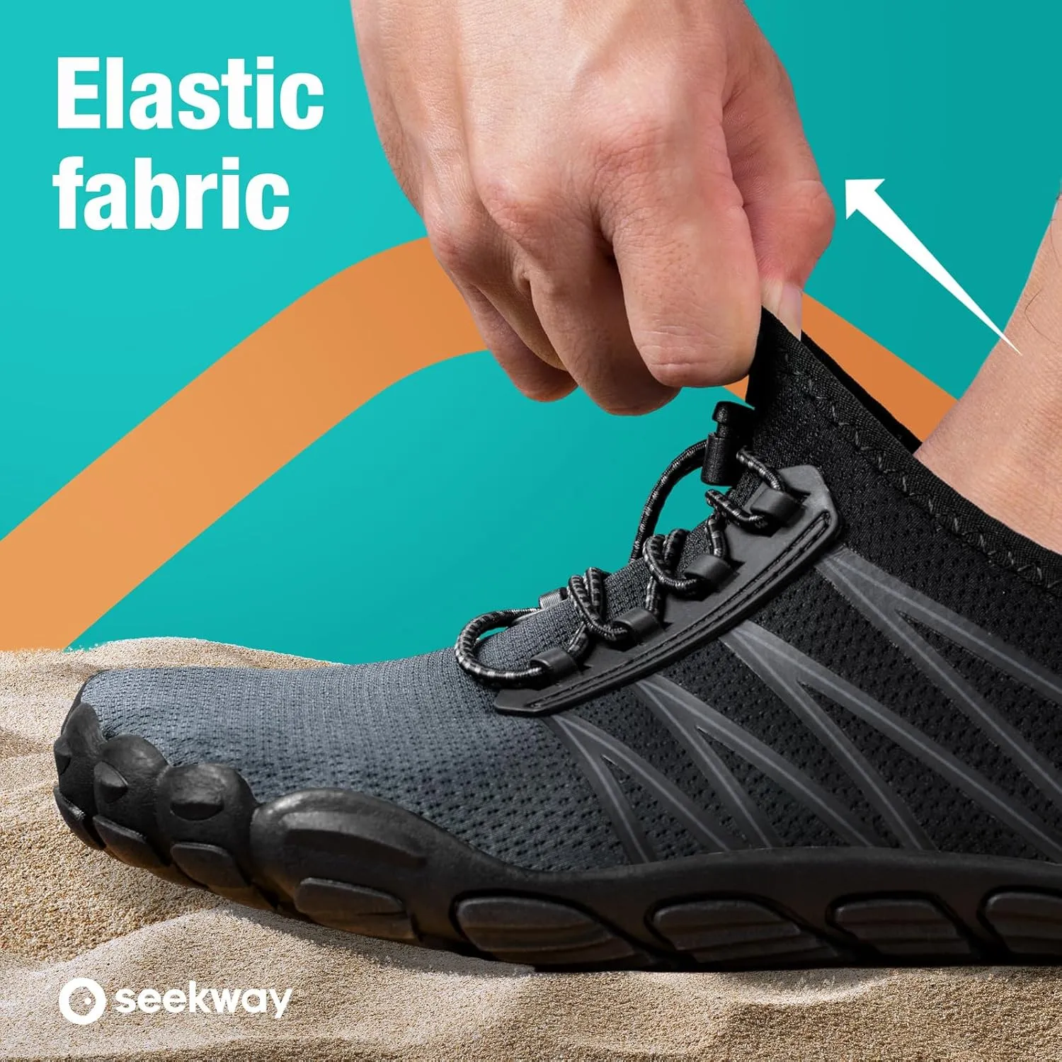SEEKWAY Water Shoes Men Women Adult Quick-Dry Aqua Sock Barefoot for Beach Swim River Pool Lake Hiking Kayaking Surfing