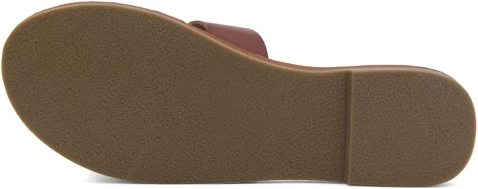Shoe Land Women’s Flat Sandals – Comfortable Round Toe Casual Slides | Dressy Summer Mules with Cushioned Footbed | Travel, Beach & Everyday Slip-On Sandals 2025