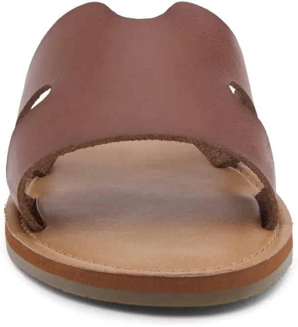 Shoe Land Women’s Flat Sandals – Comfortable Round Toe Casual Slides | Dressy Summer Mules with Cushioned Footbed | Travel, Beach & Everyday Slip-On Sandals 2025