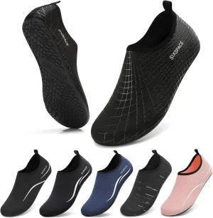 Sixspace Water Shoes for Women Men Aqua Socks Swim Shower Beach Barefoot Pool Quick-Dry Non Slip Lake Surf