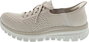 Skechers Modern Comfort Women's Women's Graceful-First Blush Hands Free Slip-Ins Sneaker, Taupe, 9