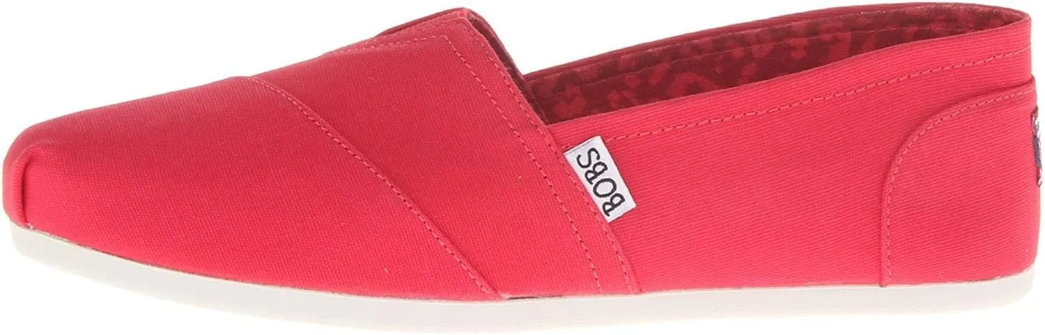 Skechers Women's Bobs Plush-Peace & Love Ballet Flat