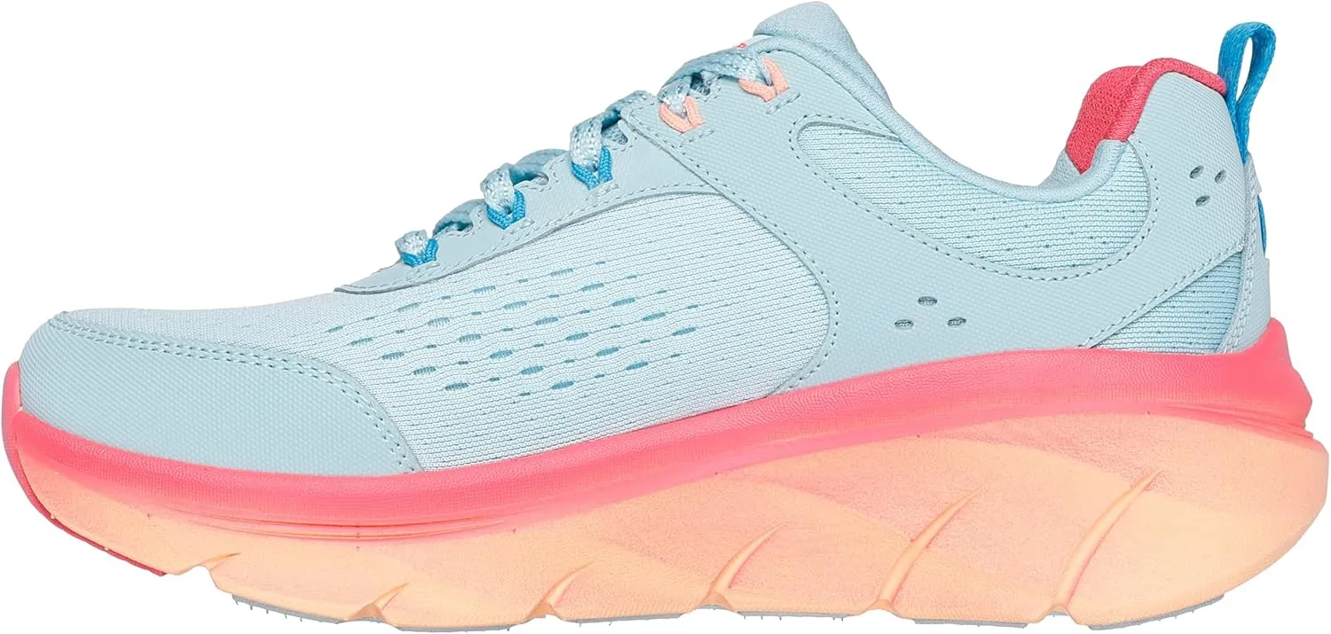 Skechers Women's D'lux Walker 2.0 Neon Sites Sneaker