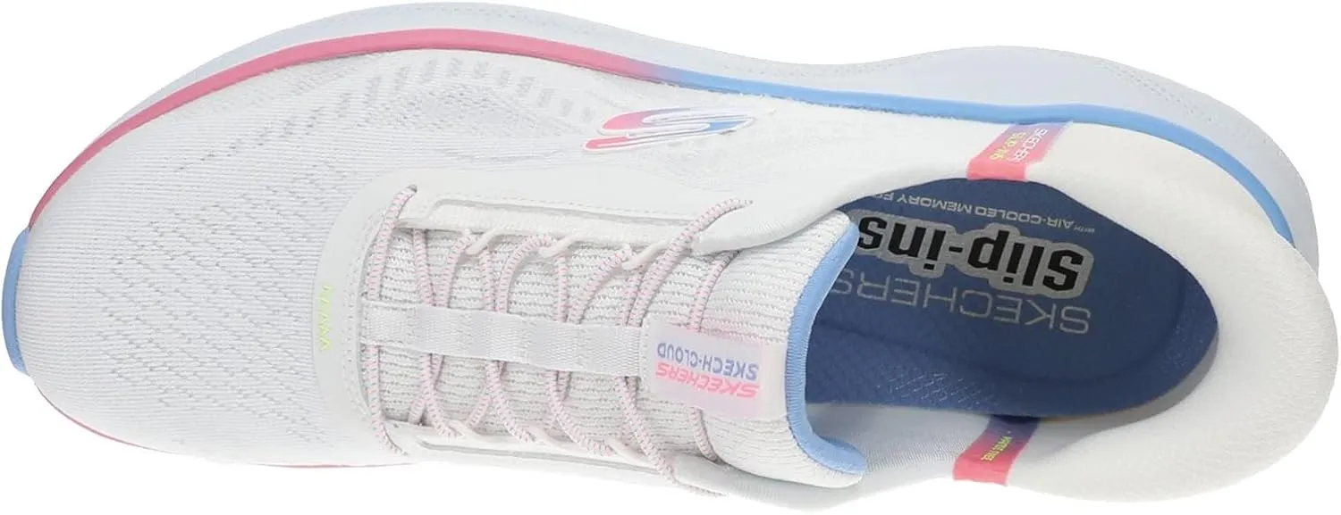 Skechers Women's Skech Cloud Hands Free Slip-ins Sneaker