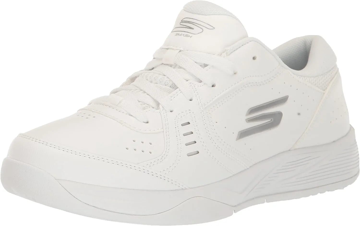 Skechers Women's Viper Court Smash Athletic Indoor Outdoor Pickleball Shoe | Relaxed Fit Sneaker