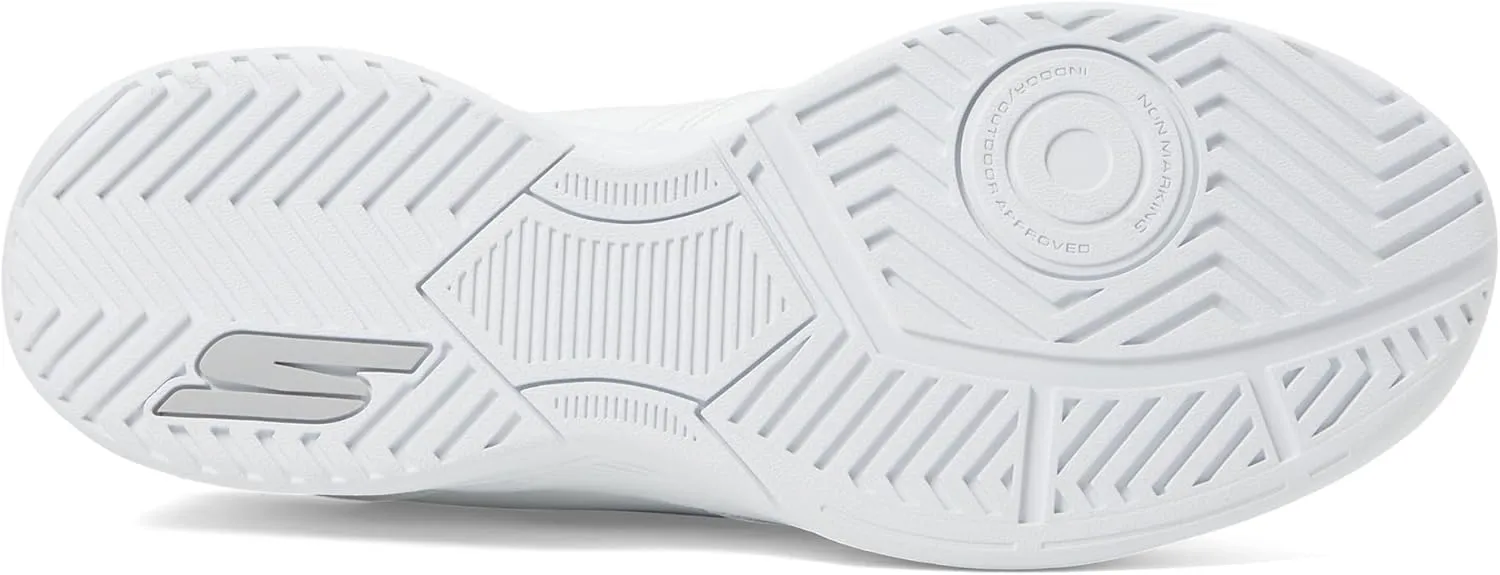 Skechers Women's Viper Court Smash Athletic Indoor Outdoor Pickleball Shoe | Relaxed Fit Sneaker