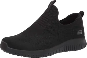 Skechers Women's Work Relaxed Fit Ultra Flex SR Slip Resistant Sneaker