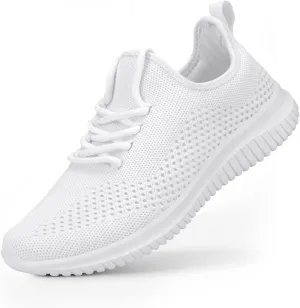 Slip On Sneakers for Women-Fashion Sneakers Walking Shoes Non Slip Lightweight Breathable Mesh Running Shoes Comfortable