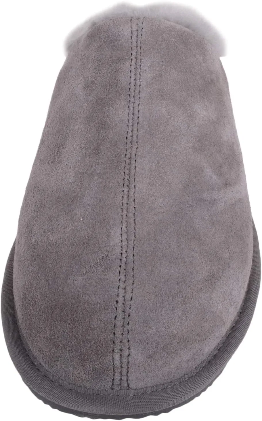 SNUGRUGS Men’s Newbury, Sheepskin Mule Rubber Sole Open Back Slippers