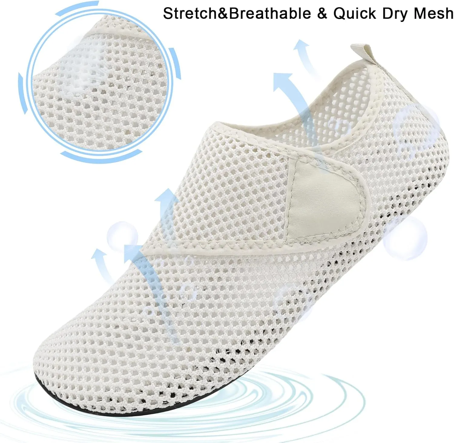 Spesoul Water Shoes for Women Men Quick Dry Aqua Socks Water Sneakers Outdoor Beach Swim Shoes