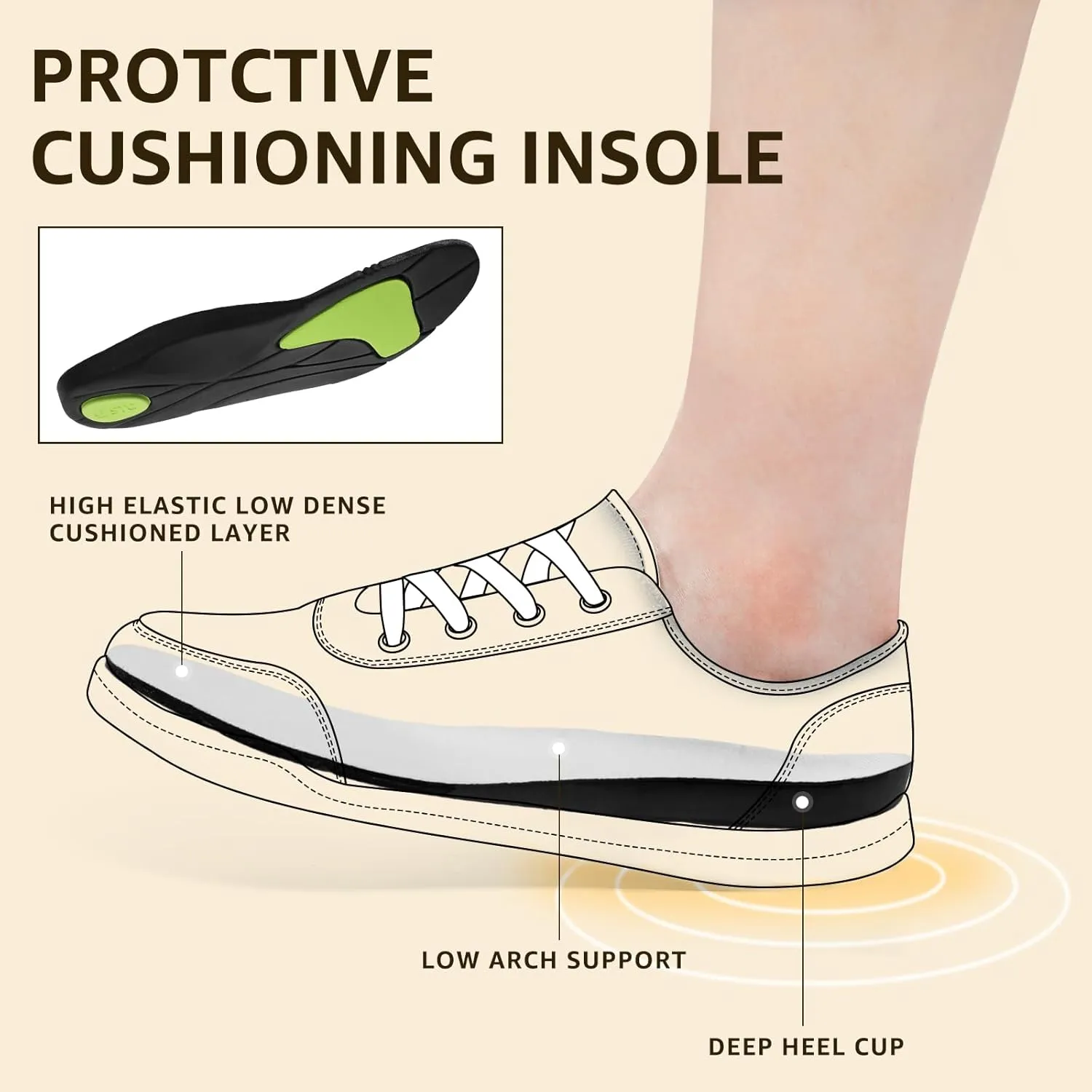 STQ Slip on Sneakers for Women Casual Canvas Shoes Machine Washable
