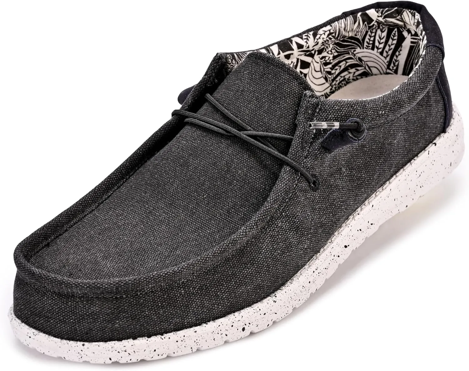 suroad Men's Loafers Slip on Shoes for Men Casual Canvas Shoes Comfortable & Light-Weight