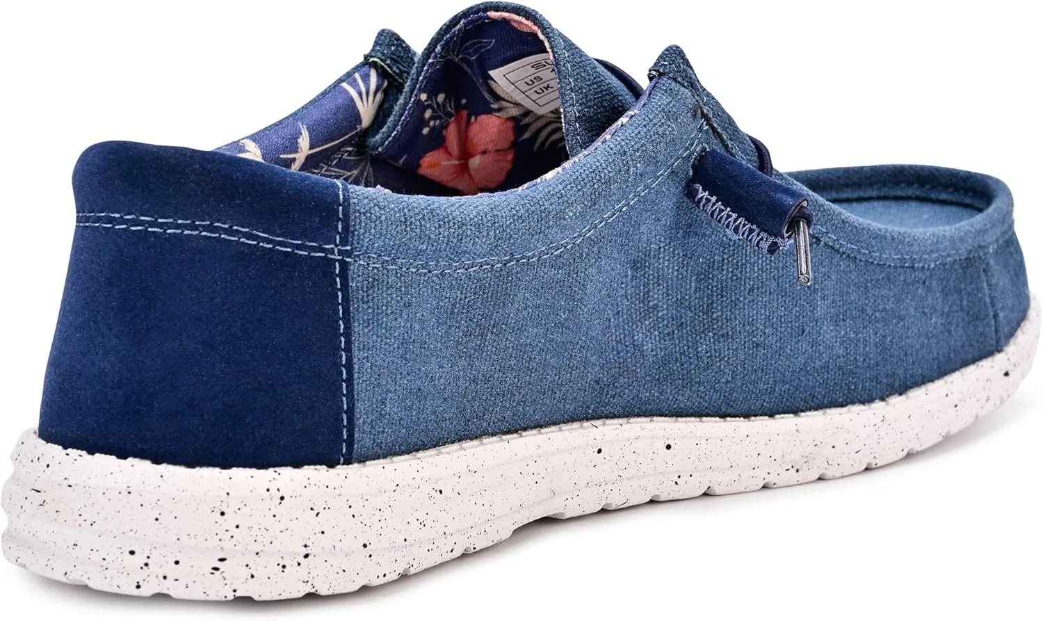 suroad Men's Loafers Slip on Shoes for Men Casual Canvas Shoes Comfortable & Light-Weight