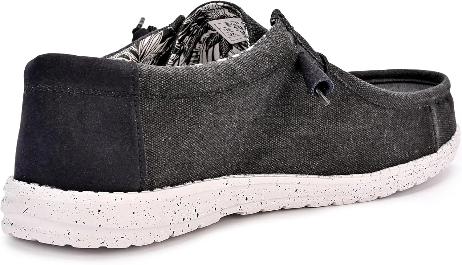 suroad Men's Loafers Slip on Shoes for Men Casual Canvas Shoes Comfortable & Light-Weight