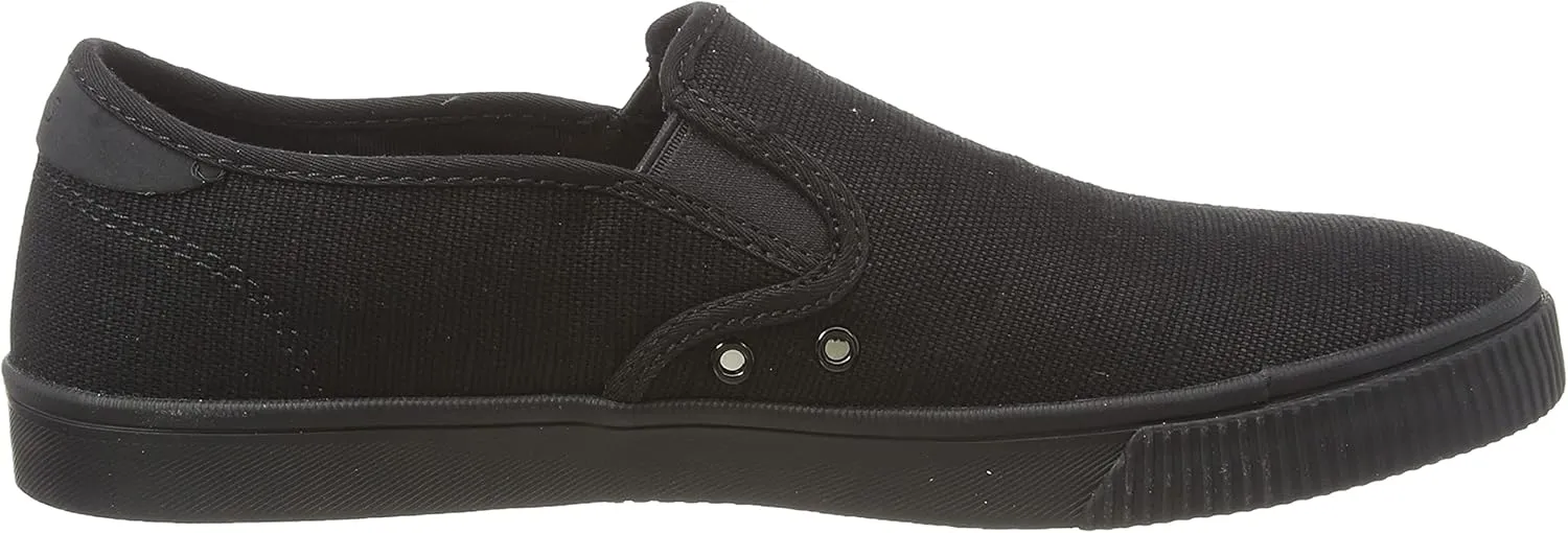 TOMS Mens Baja Slip On Sneakers Shoes Casual - Black