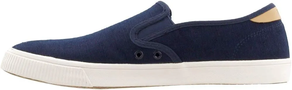 TOMS Mens Baja Slip On Sneakers Shoes Casual - Black