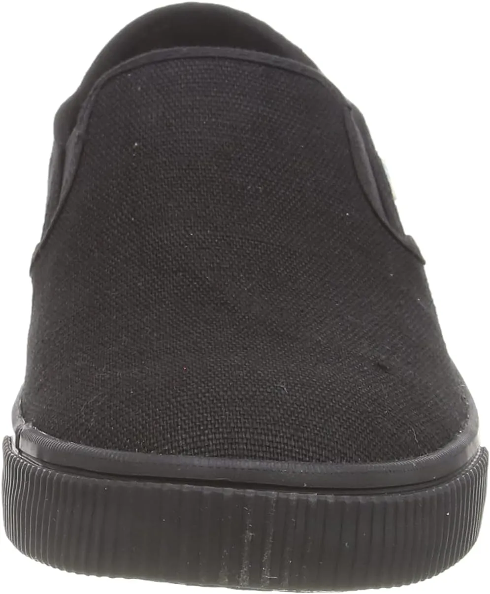 TOMS Mens Baja Slip On Sneakers Shoes Casual - Black