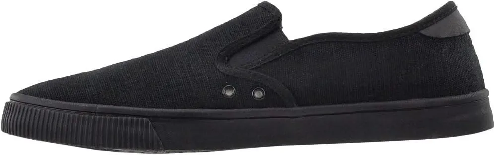 TOMS Mens Baja Slip On Sneakers Shoes Casual - Black