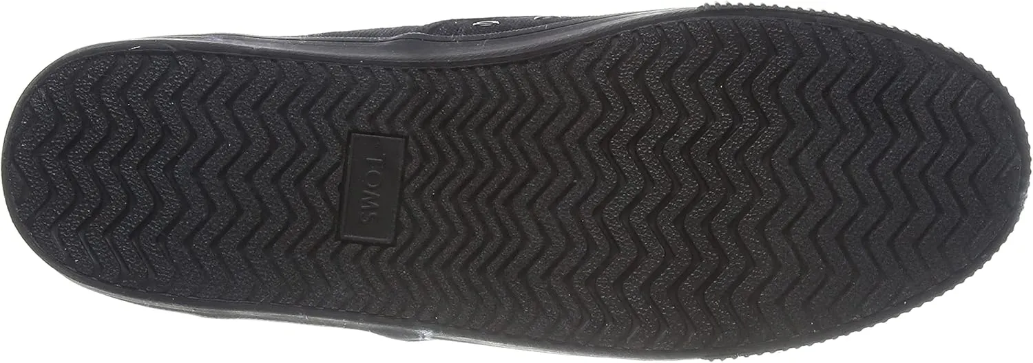 TOMS Mens Baja Slip On Sneakers Shoes Casual - Black