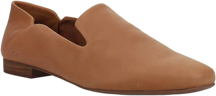 TOMS Womens Lara Slip On Flats Casual - Brown