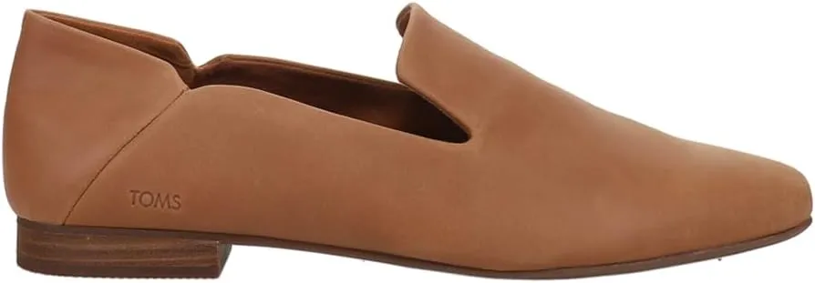 TOMS Womens Lara Slip On Flats Casual - Brown