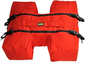 TrailMax H-Style Top Pack for Sawbuck or Decker Pack Saddle; Horse and Mule Packing; High Volume Pack Bag; Top Pack for Horse & Mule Packing; Heavy-Duty Nylon Top Pack