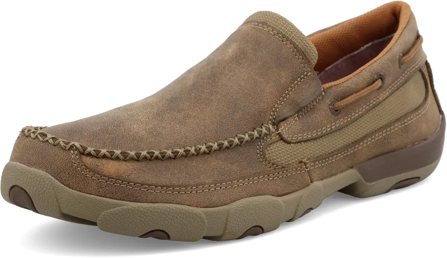 Twisted X Men's Bomber Slip-On Boat Shoe