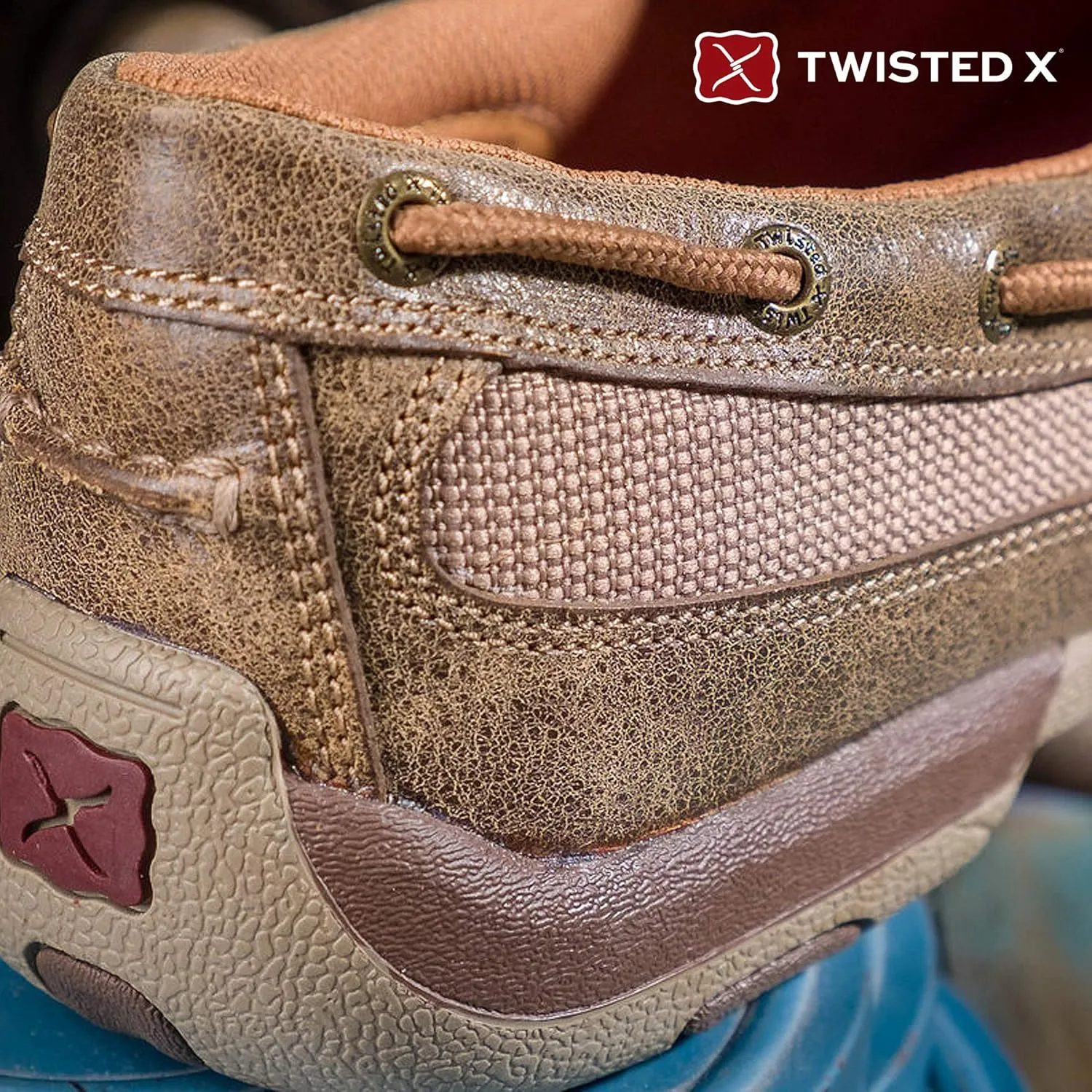 Twisted X Men's Bomber Slip-On Boat Shoe