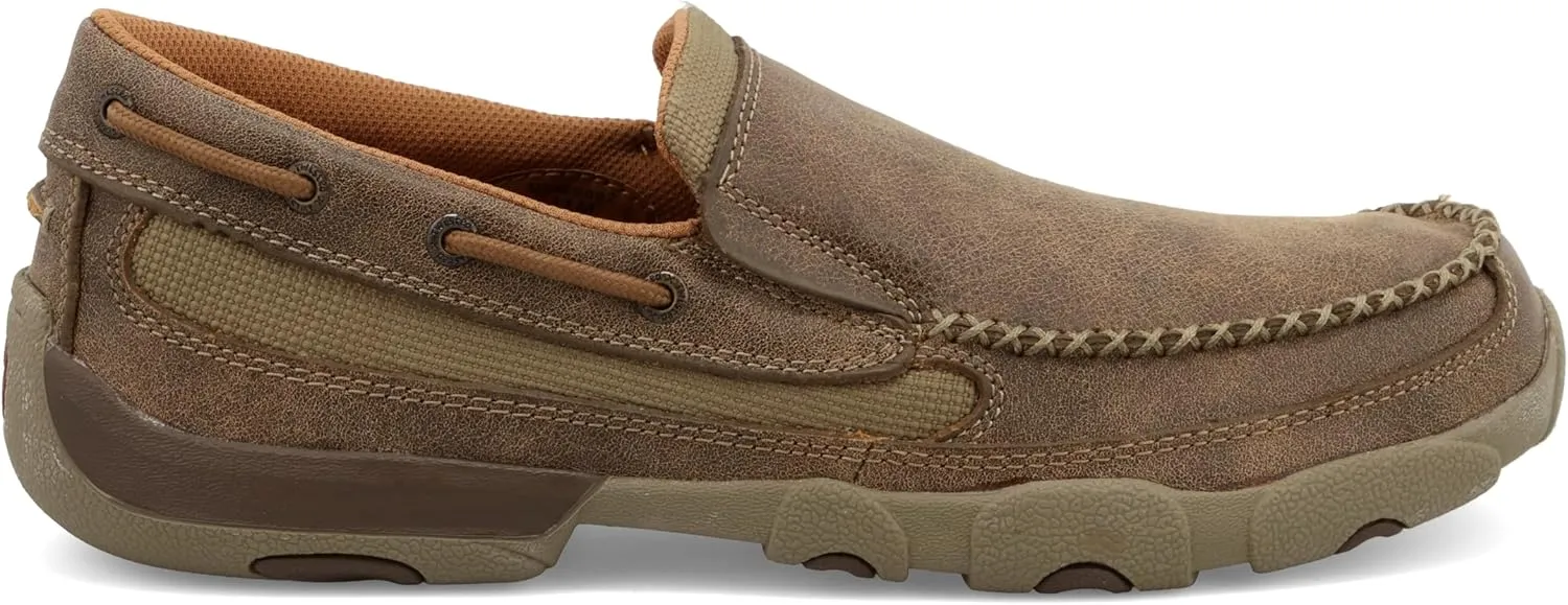 Twisted X Men's Bomber Slip-On Boat Shoe