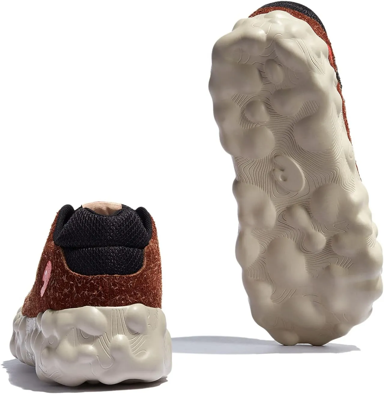 UIN Men's Walking Travel Shoes Slip On Casual Lightweight Wide Toe Chunky Fashion Sneaker FiguerasⅠ