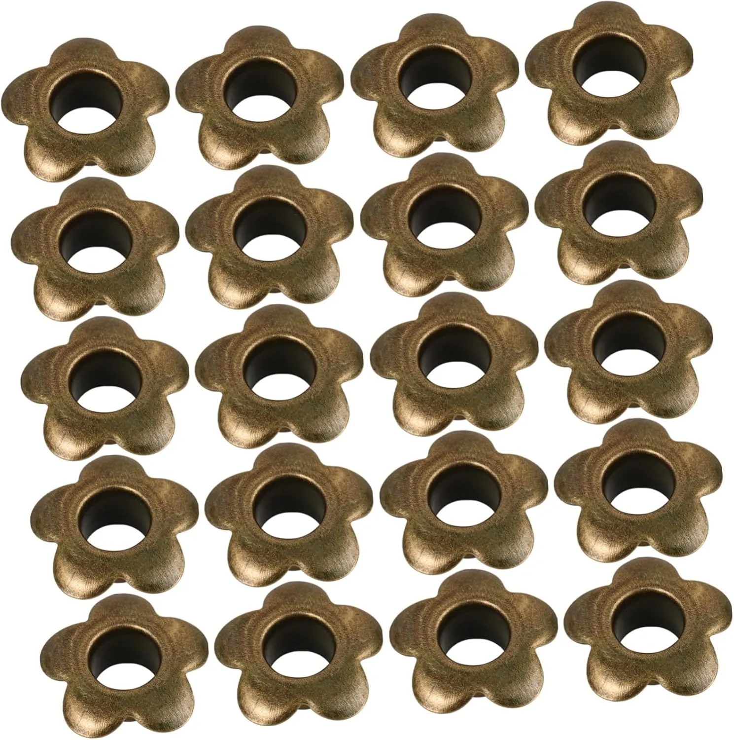 Uonlytech Extra Large Eyelets Shoe Eyelets Metal Shoelace Buckle Boot Shoe Lace Buckle DIY Boots Supplies
