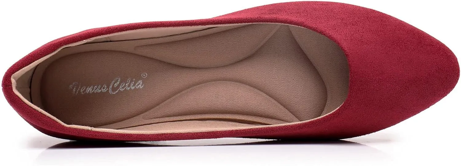VenusCelia Women's Snug2 Flat Shoe