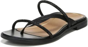 Vionic Women's Citrine Prism Flat Comfort Sandal- Supportive Slide Walking Sandals That Includes an Orthotic Insole and Cushioned Outsole for Arch Support, Medium and Wide Widths