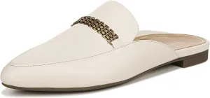 Vionic Women's Starling Mule - Comfortable Flats That Includes a Built-in Arch Support Insole That Helps Correct Pronation and Alleviate Heel Pain Caused by Plantar Fasciitis, Medium Width Sizes 5-12