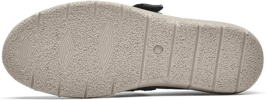 VJH confort Mary Jane Flats Orthopedic Shoes Women's,Breathable Slip-On Light Weight Comfort Orthotic Casual Walking Shoes