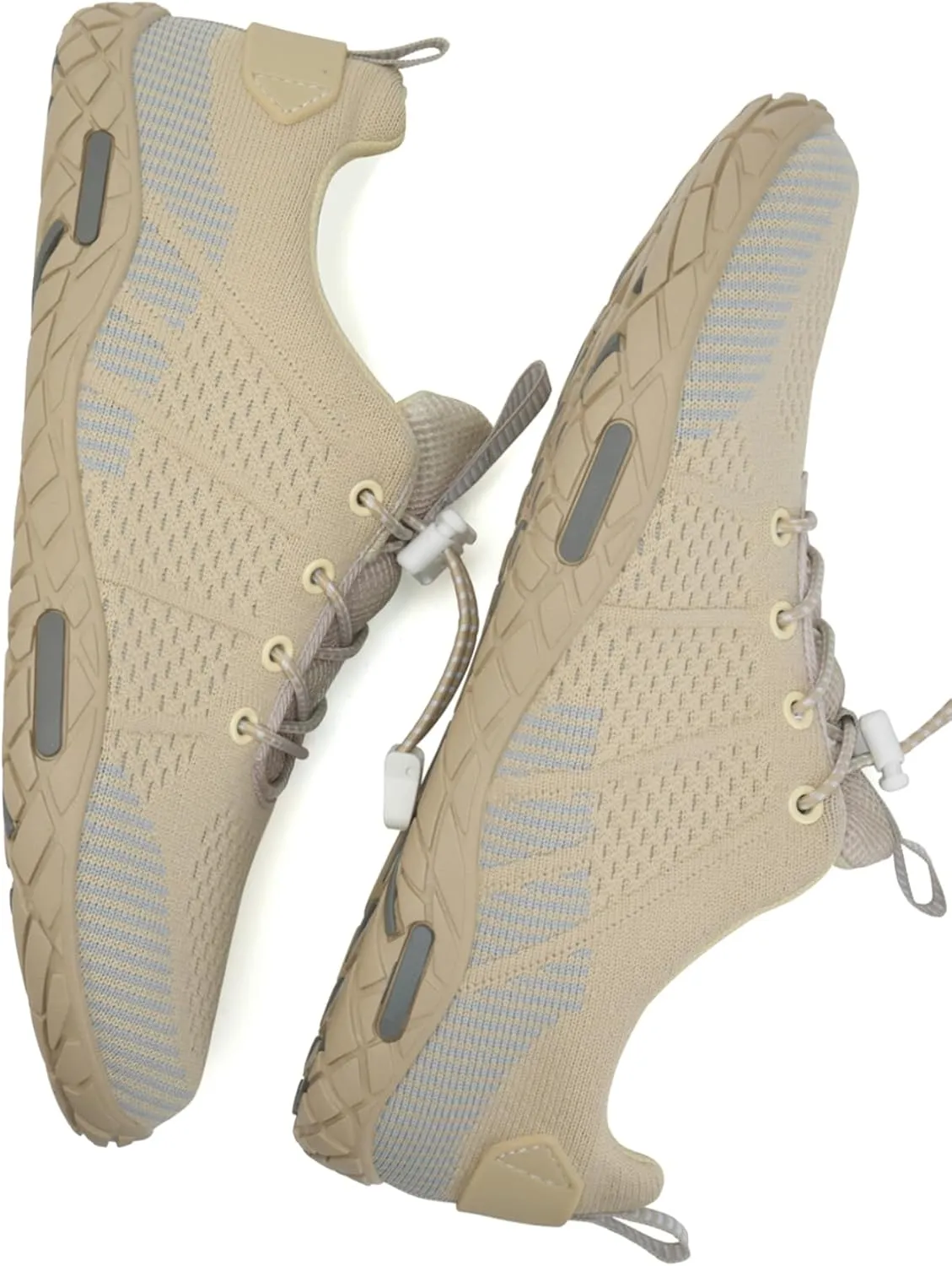 WateLves Barefoot Water Shoes Women Men Beach Swim Shoes Athletic Quick-Dry Aqua Socks Breathable Mesh Sneakers Walking Shoes