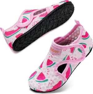 WateLves Kids Water Shoes Toddler Barefoot Swim Beach Shoes Girls Boys Breathable Quick Dry Aqua Socks