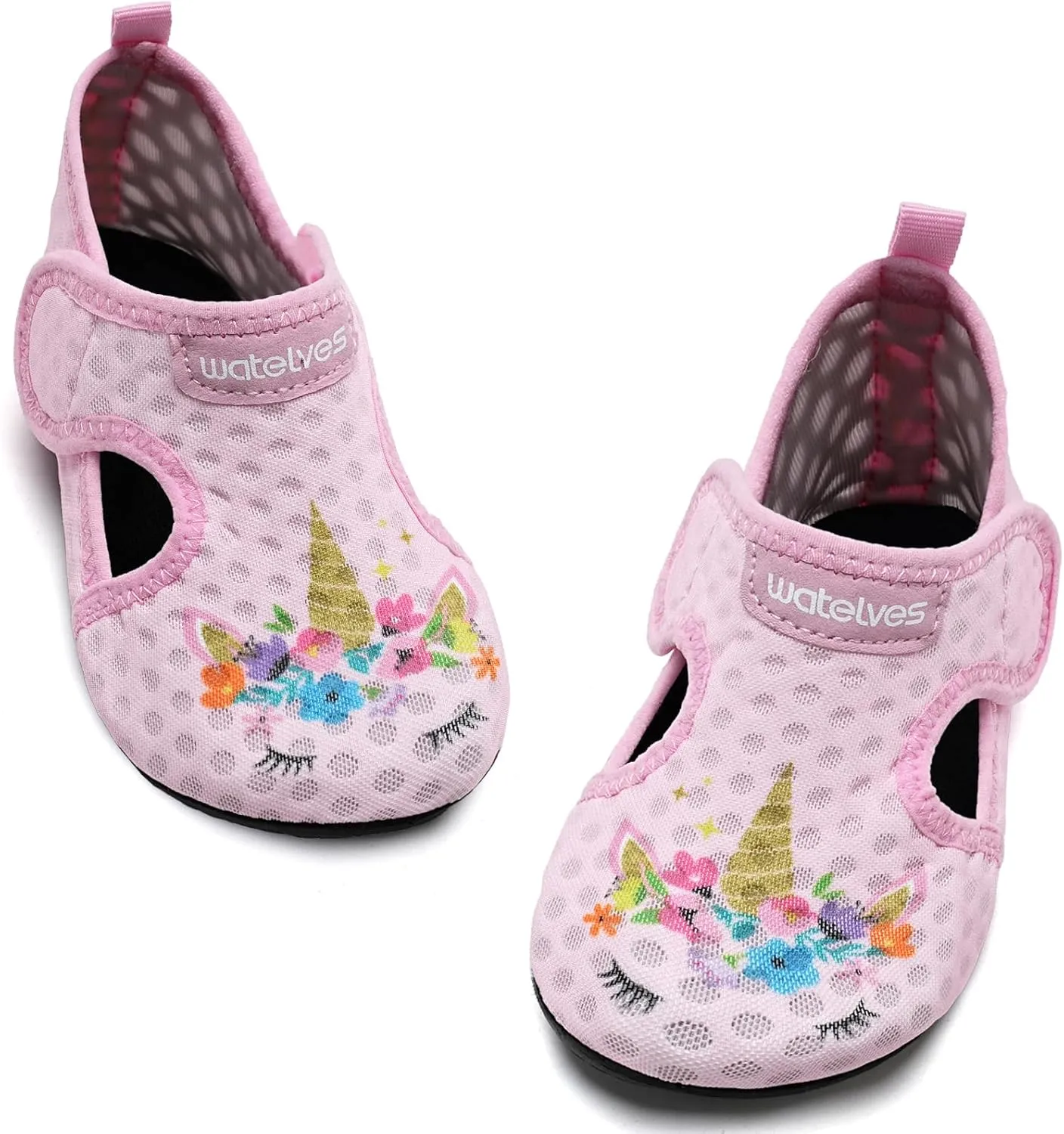 WateLves Kids Water Shoes Toddler Barefoot Swim Beach Shoes Girls Boys Breathable Quick Dry Aqua Socks