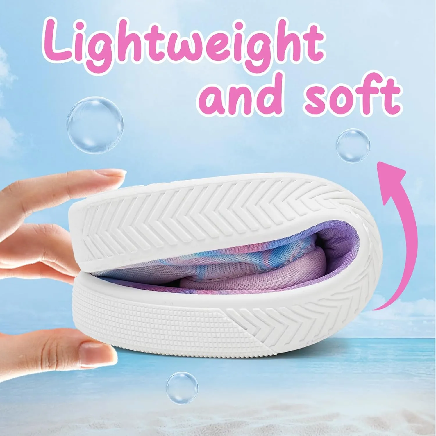 WateLves Toddler Water Shoes Kids Boys and Girls Quick Dry Water Sneakers Slip On Aqua Swim Shoes for Beach Daily Walking