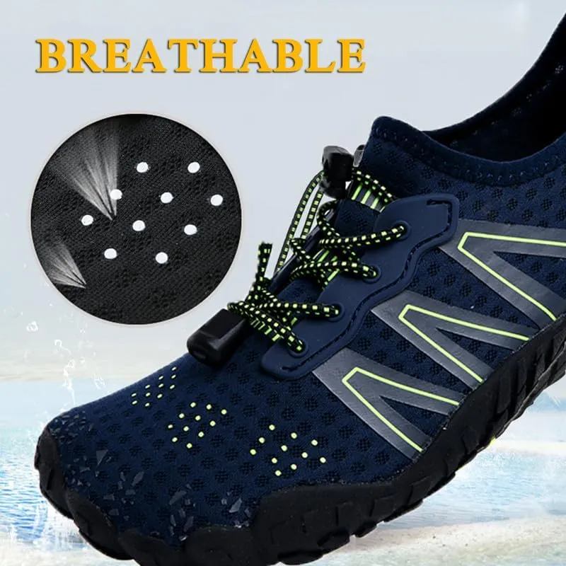 Water Shoes Men Women Barefoot Shoes Outdoor for Beach Aqua Swim Pool River Water Quick Dry Boating Fishing Diving Surfing with Yoga Aerobics