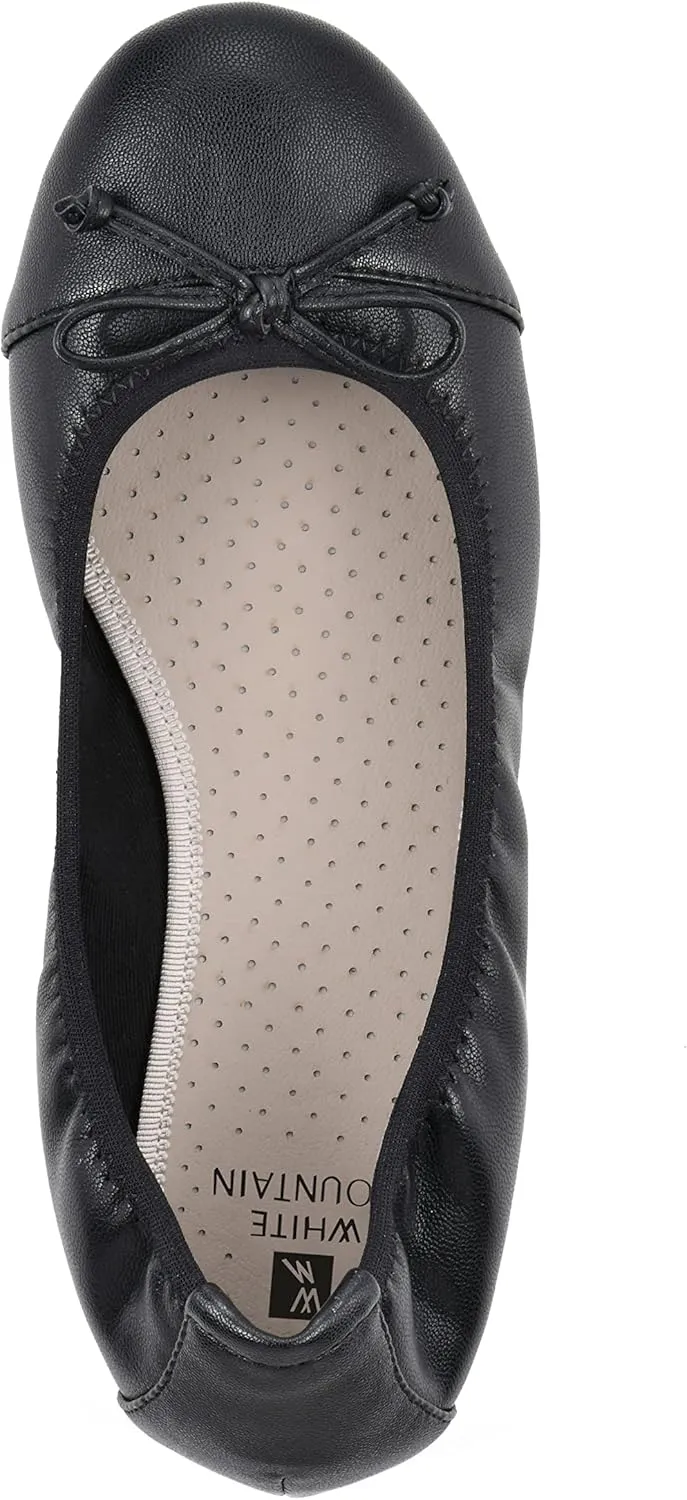 WHITE MOUNTAIN Women's Sunnyside II Flexible Ballet Flat